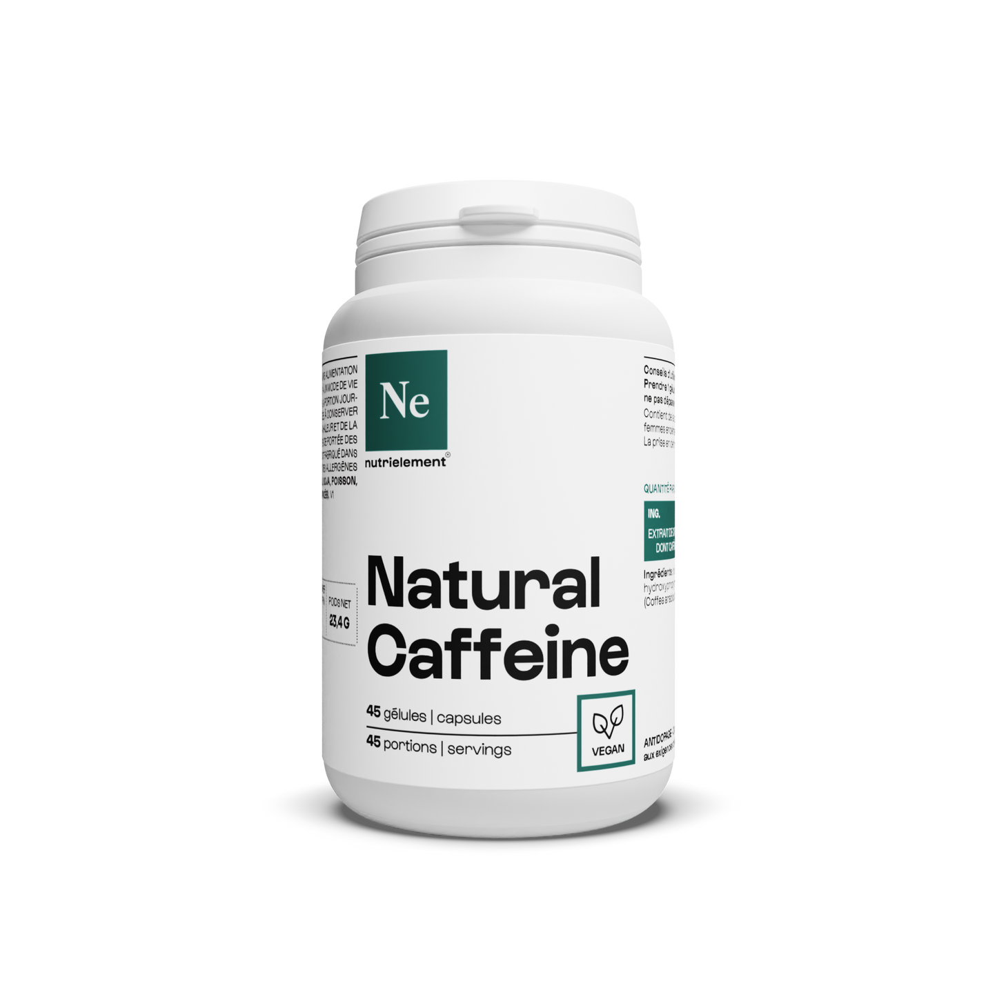 Caféina naturale in capsule