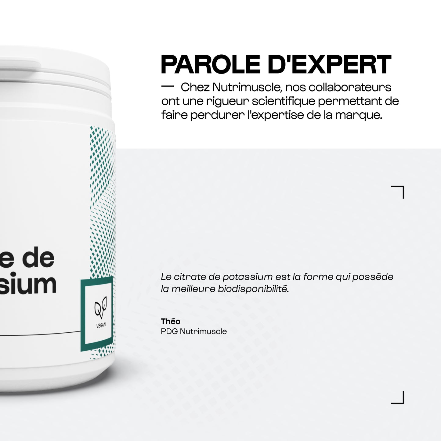 Citrate de Potassium en gélules
