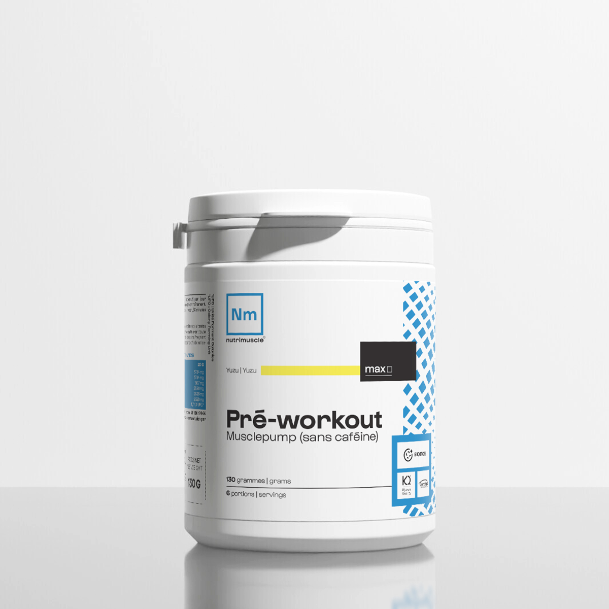 Pré-workout Musclepump - sans caféine