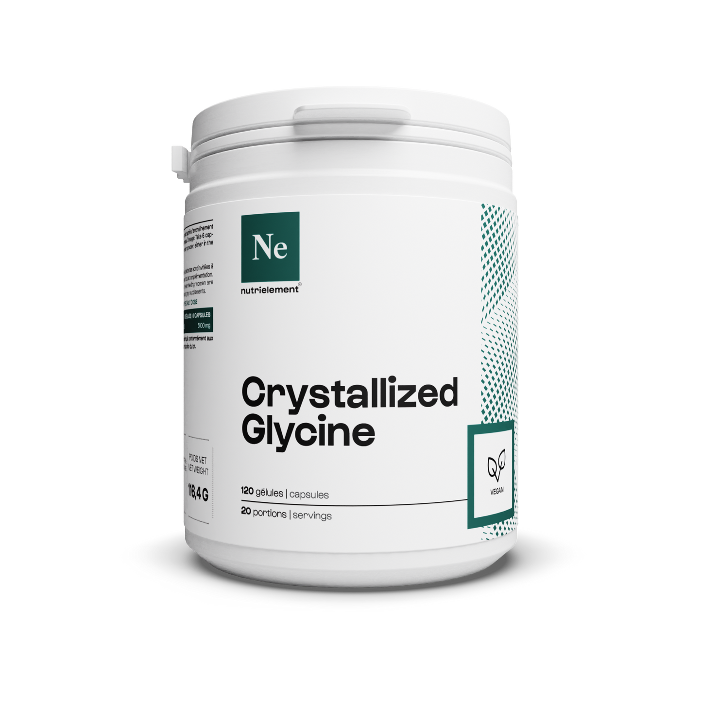 Glicina cristallizzata in capsule