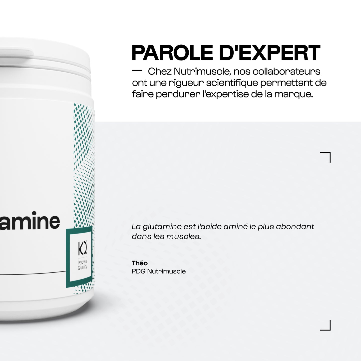 Glutammina (L-glutammina) in capsule