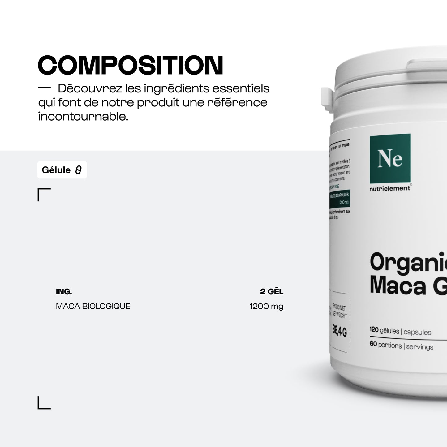Capsule organiche Maca