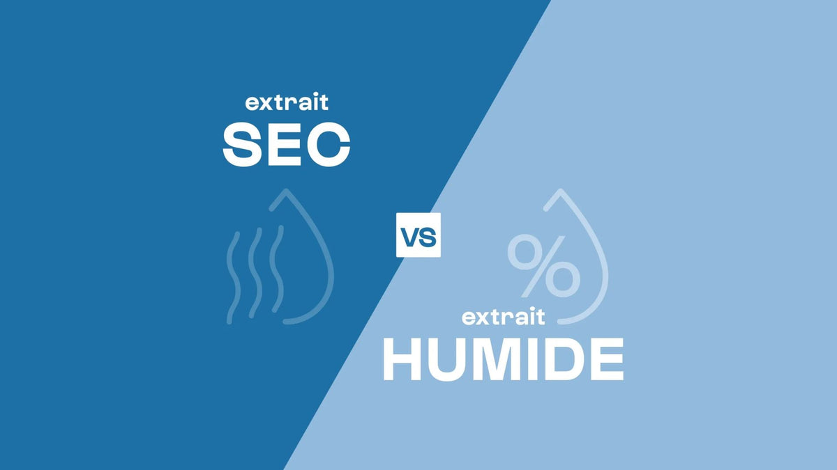 Extrait sec vs extrait humide : les taux de protéines