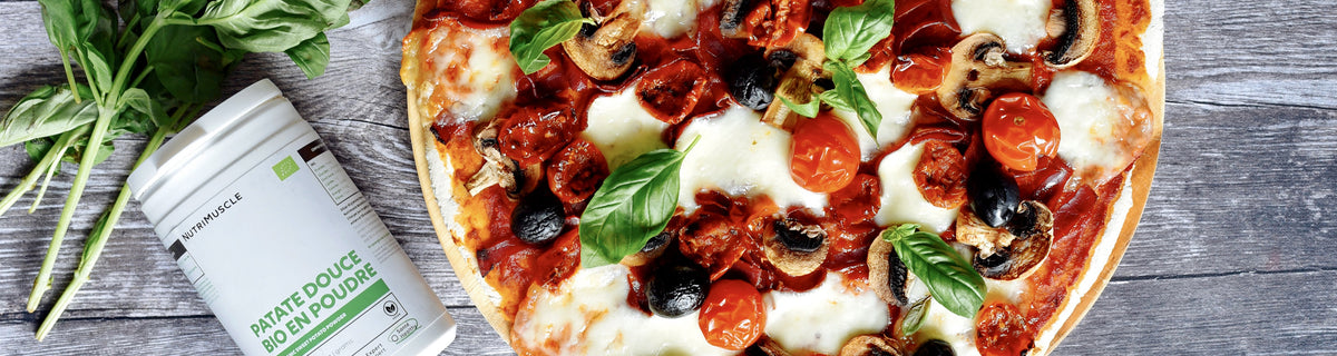 pizza à la patate douce
