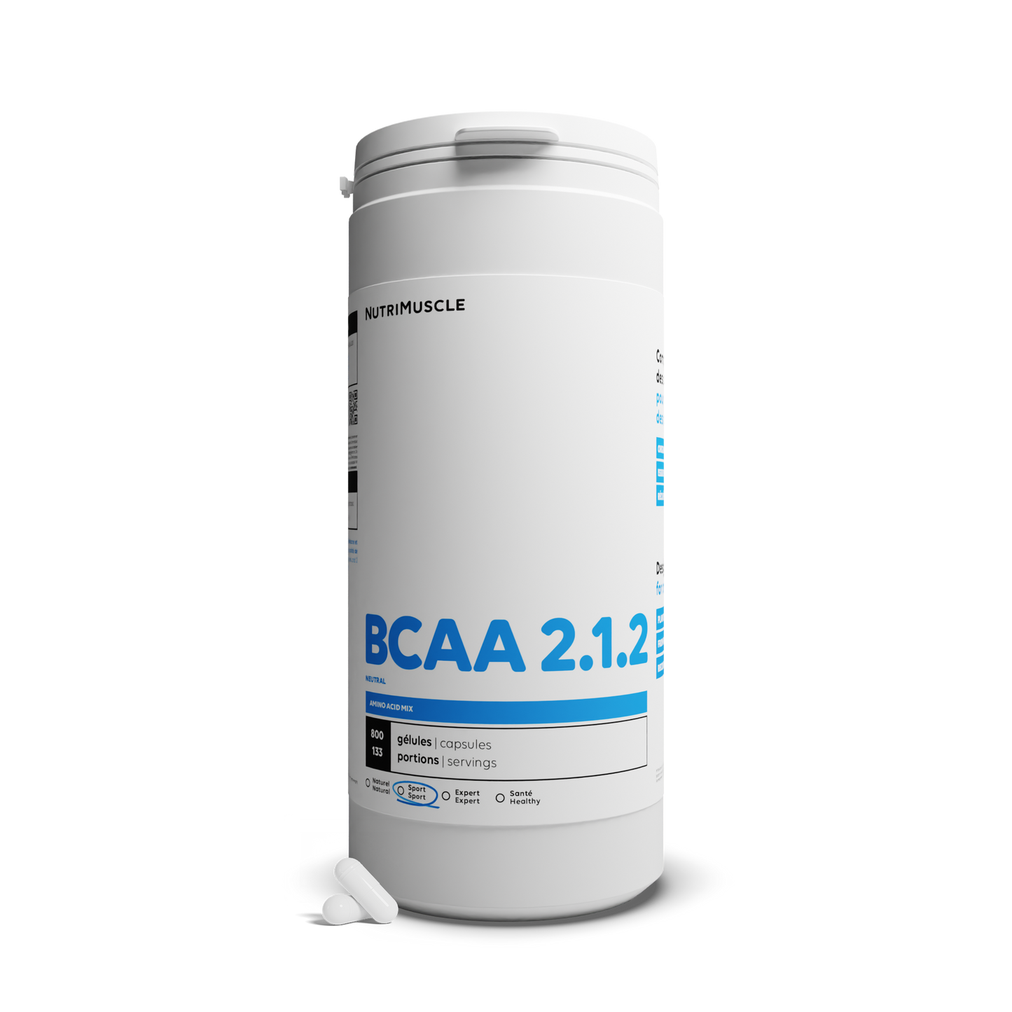 Resistenza BCAA 2.1.2 nelle capsule
