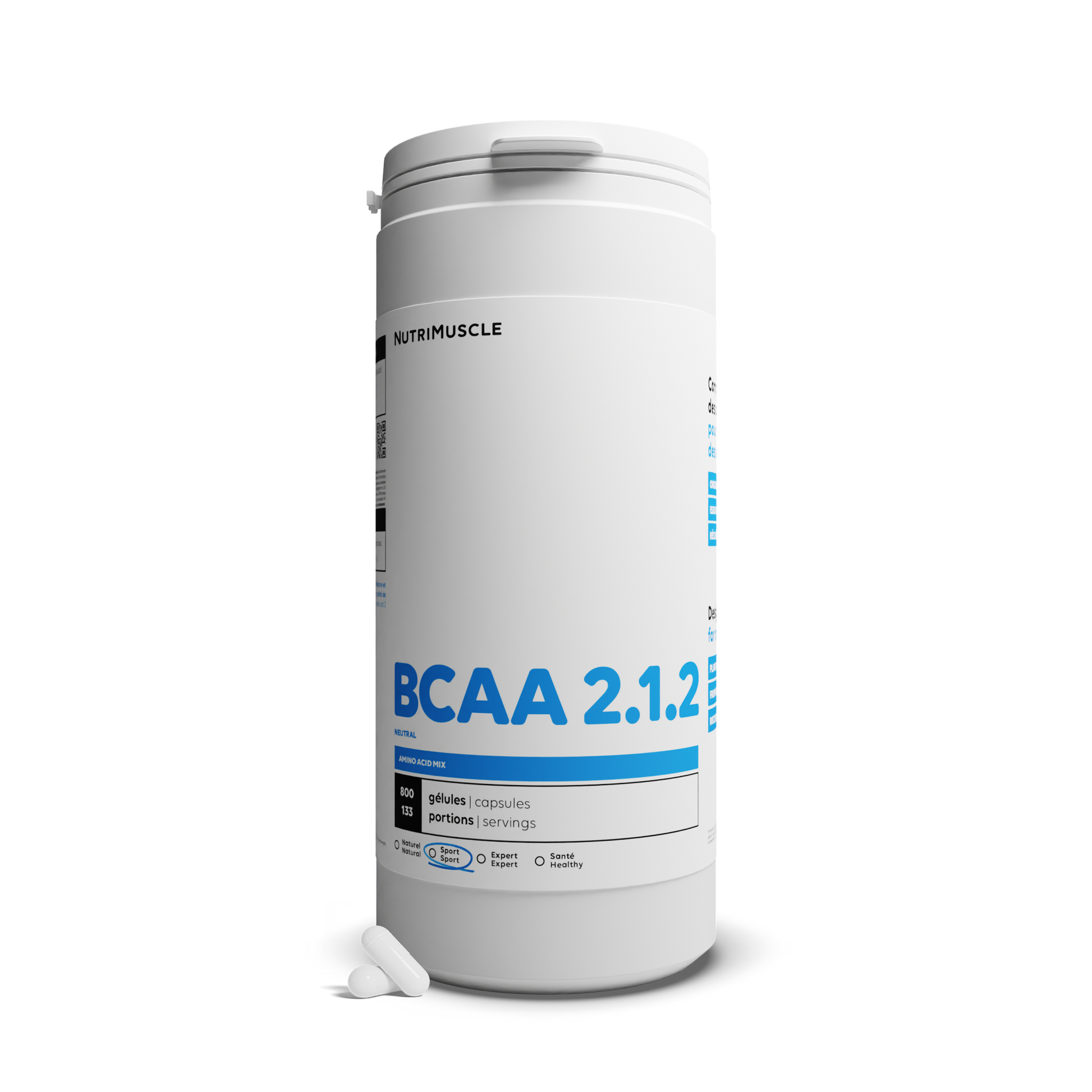 Resistenza BCAA 2.1.2 nelle capsule