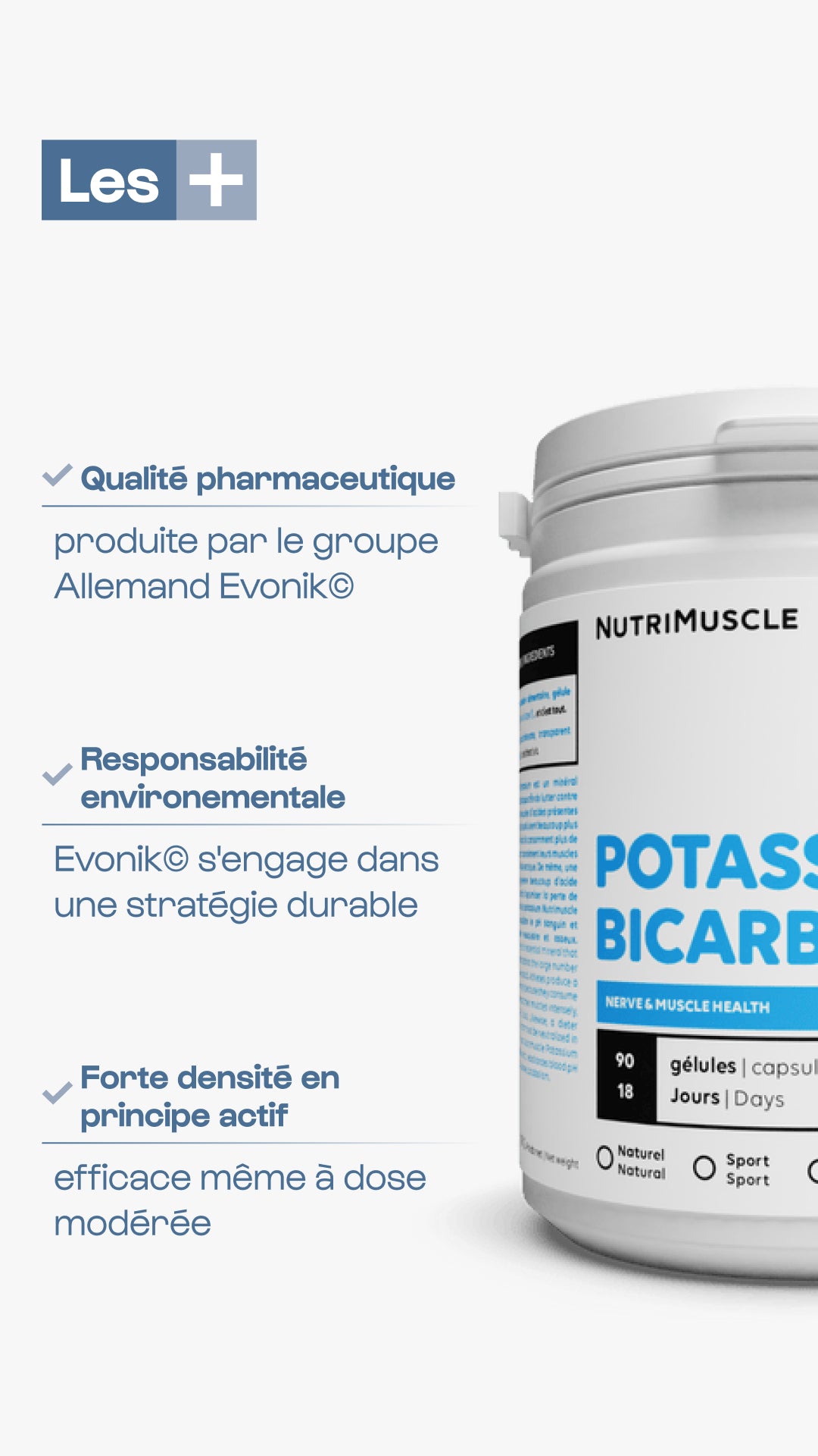 Bicarbonato di sodio in polvere di potassio – Nutrimuscle