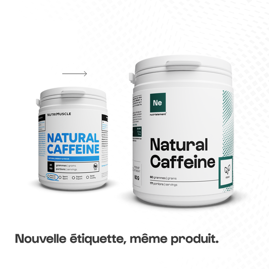 Caffeina naturale in polvere