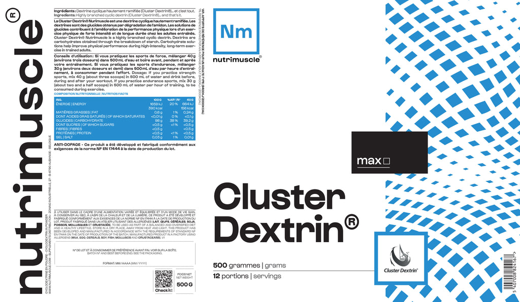 Cluster Dextrin® – Nutrimuscle