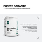 Citrato di magnesio in polvere