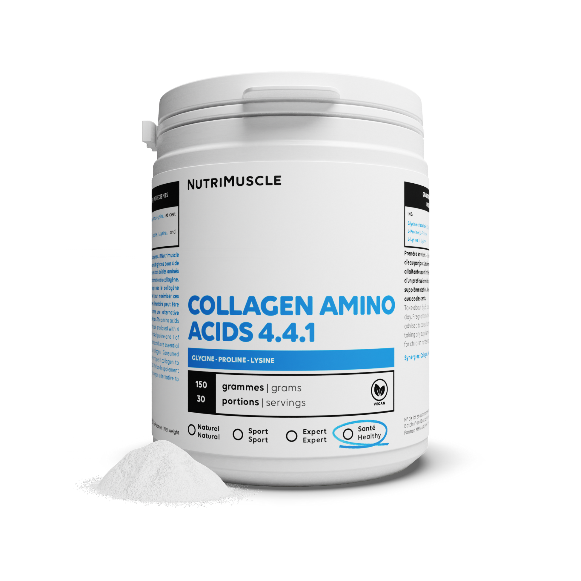 Un aminoacidi di collagene 4.4.1 polvere