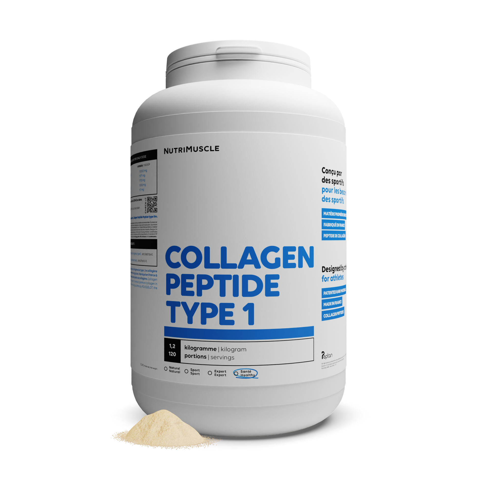 Collagene peptide peptan® 1 in polvere