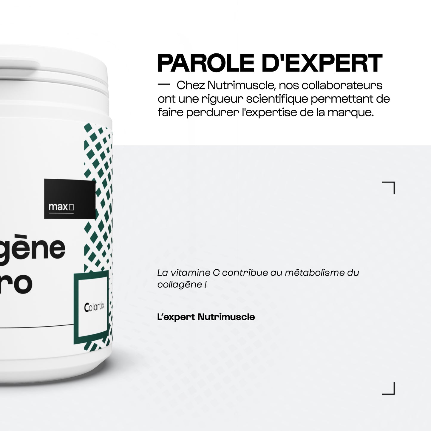 Collagene Peptide Peptan®ii (Colarx) in capsule