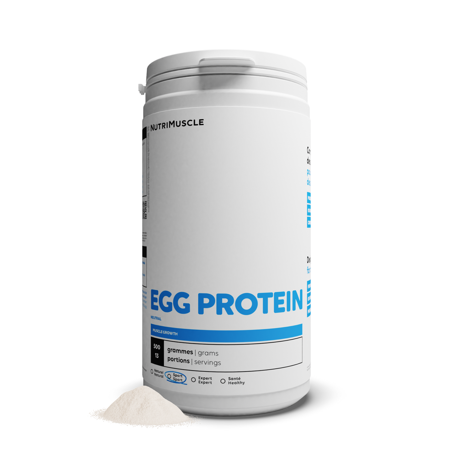 Proteine ??dell'uovo in polvere