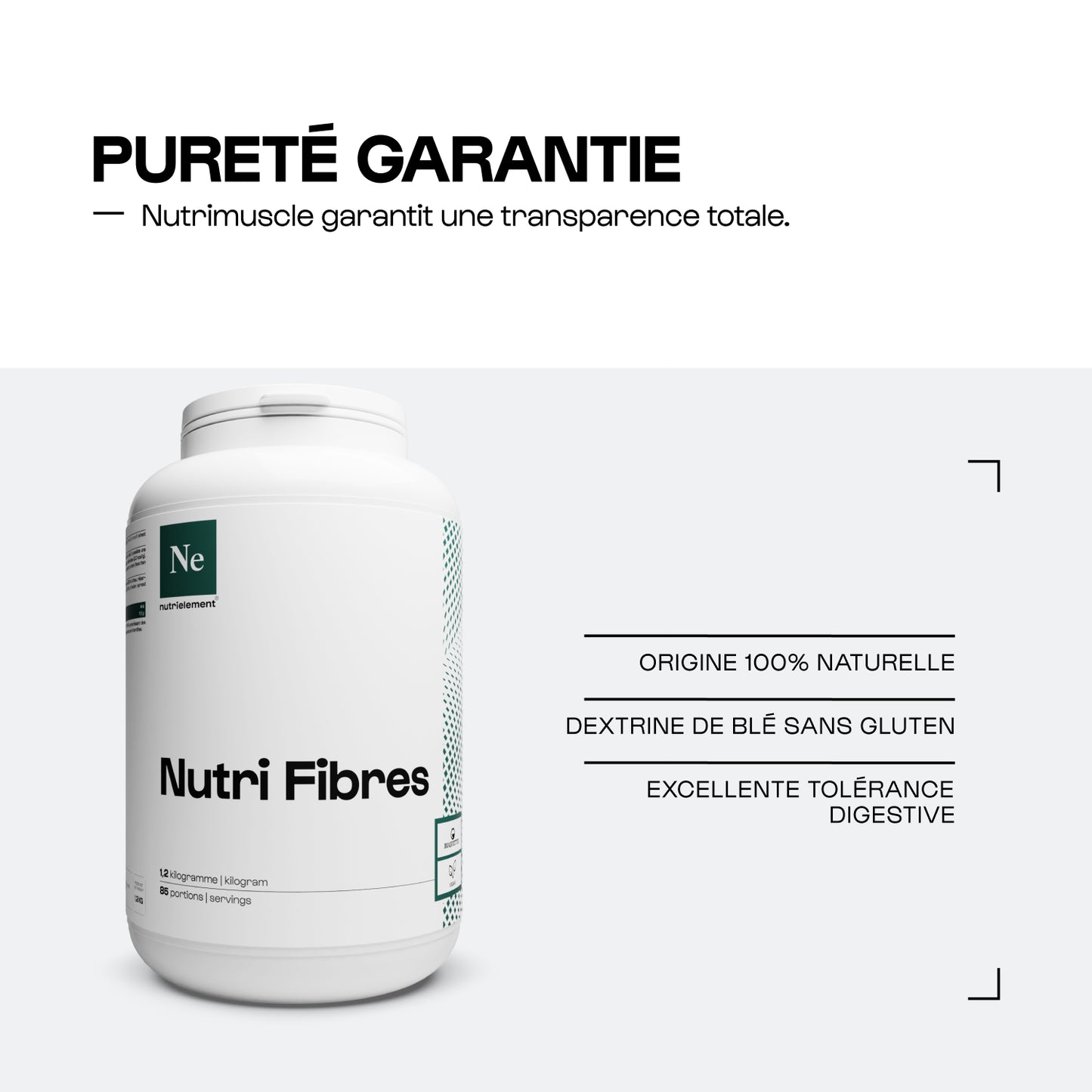 Nutrifibres en poudre