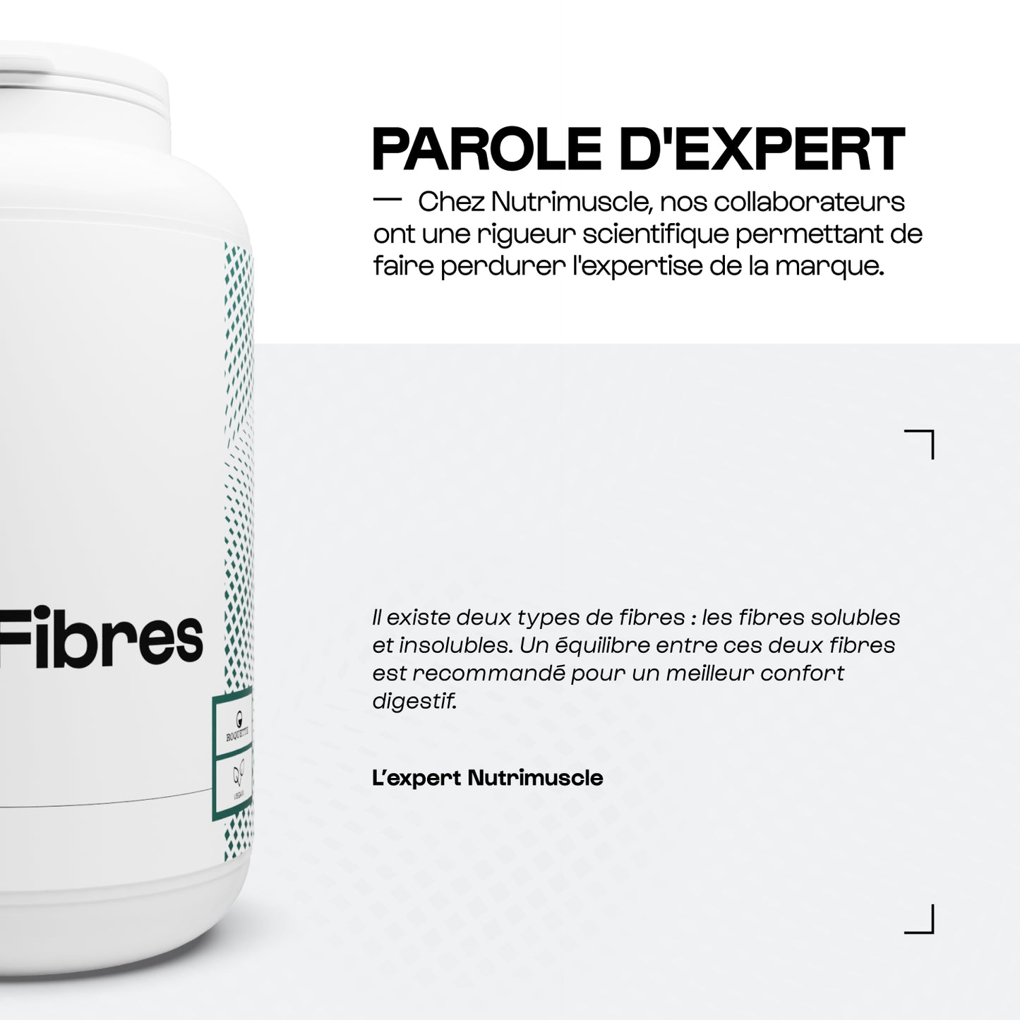 Nutrifibres en poudre