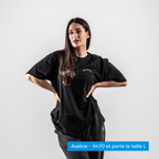 T-shirt nera Nutrimuscle