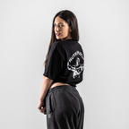 T-shirt nera Nutrimuscle