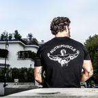 T-shirt nera Nutrimuscle