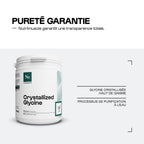 Glicina cristallizzata in capsule