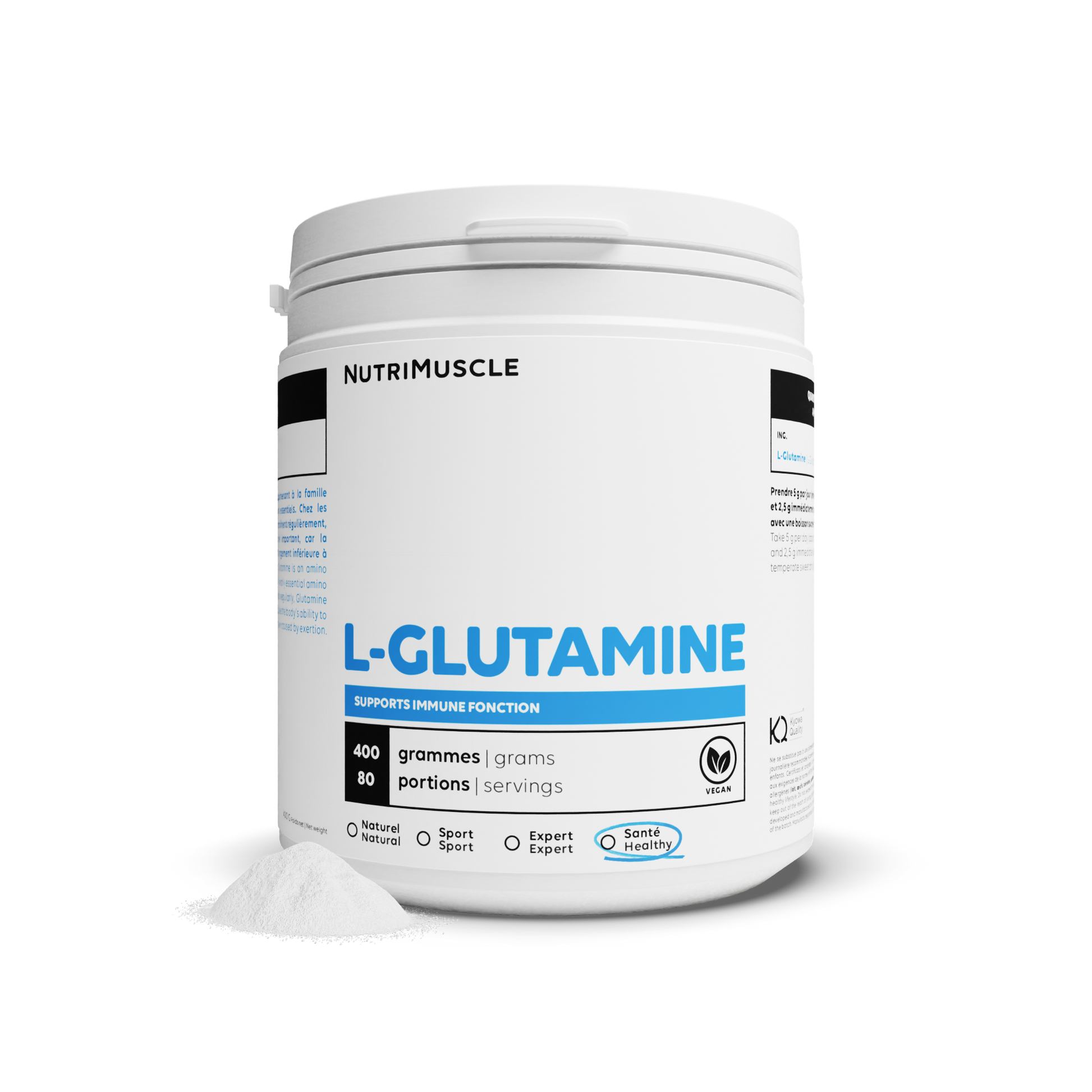 Glutammina (l-glutammina) in polvere