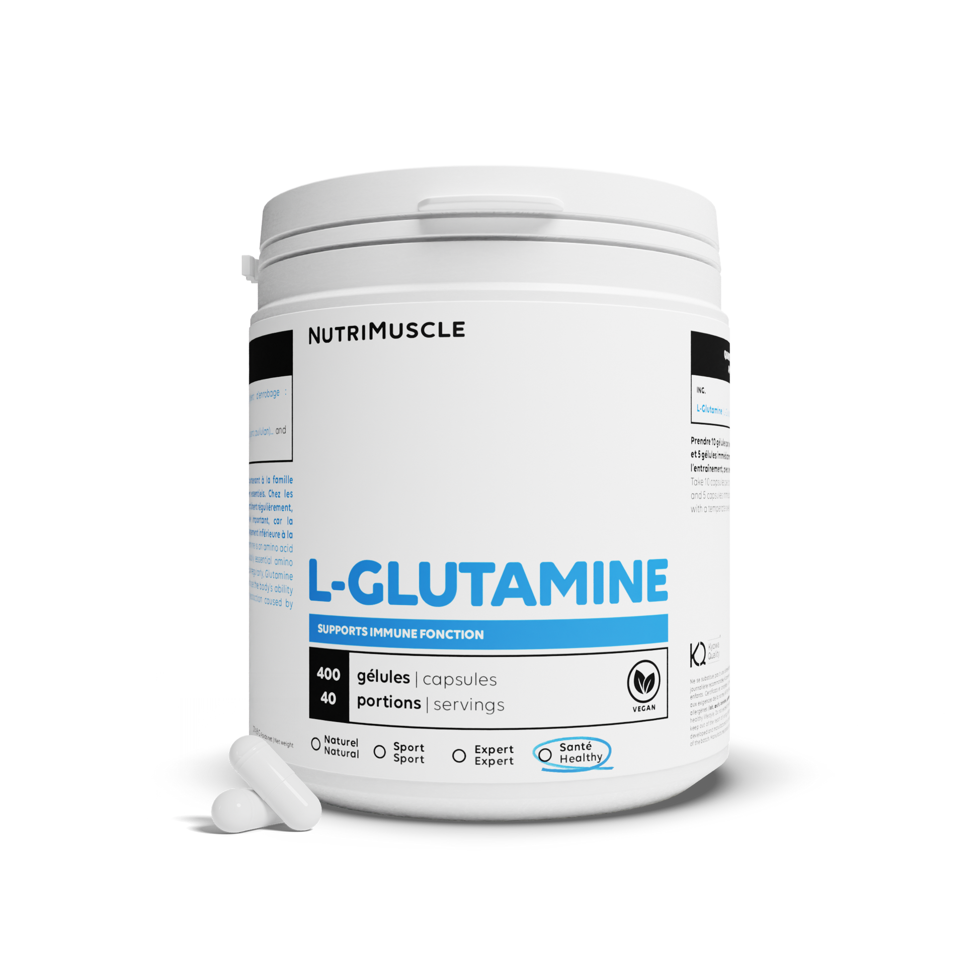 Glutammina (L-glutammina) in capsule