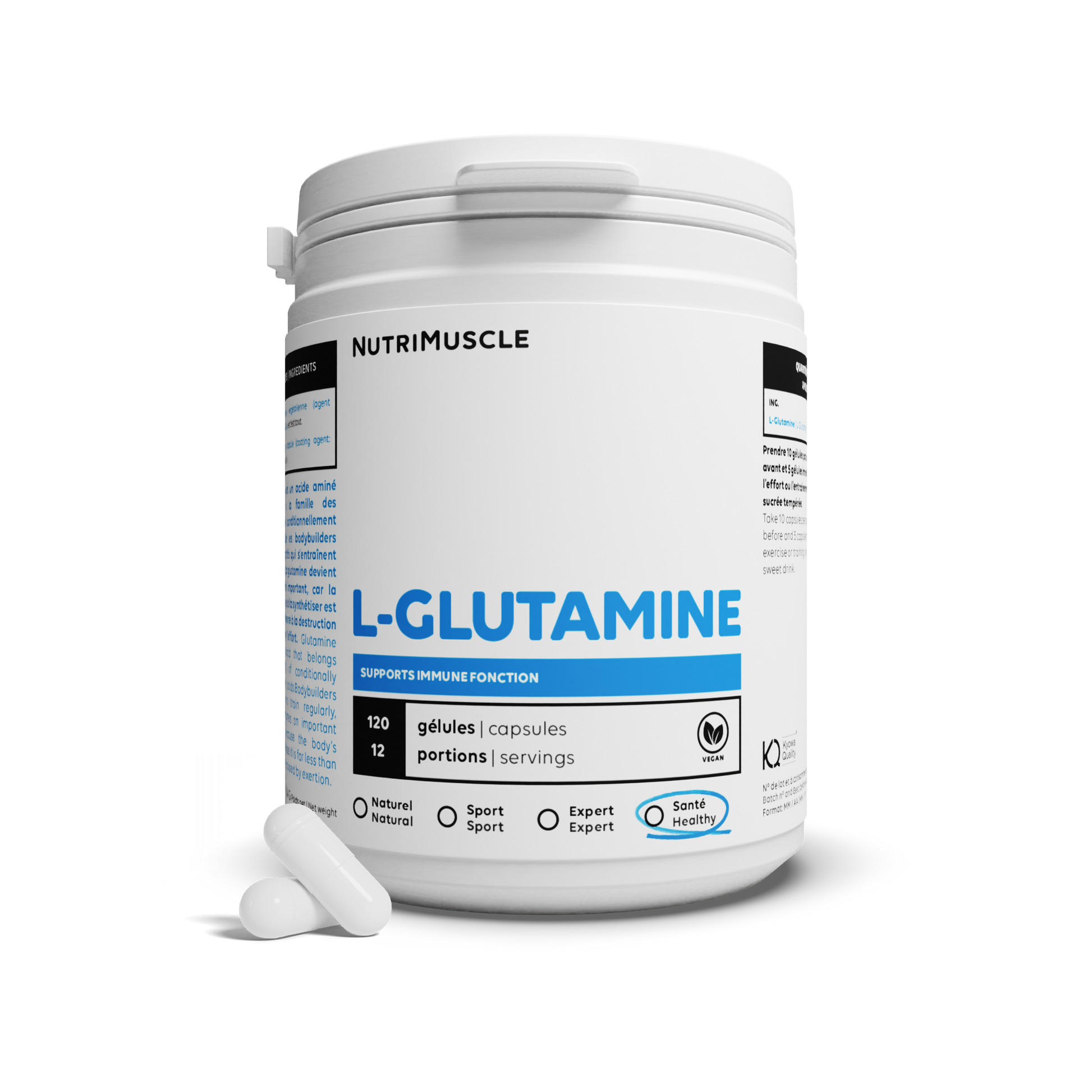 Glutammina (L-glutammina) in capsule