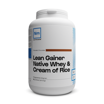 Lean Gainer Whey Crème de riz