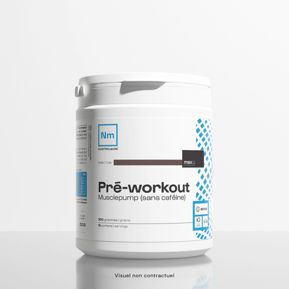 Pré-workout Musclepump - sans caféine