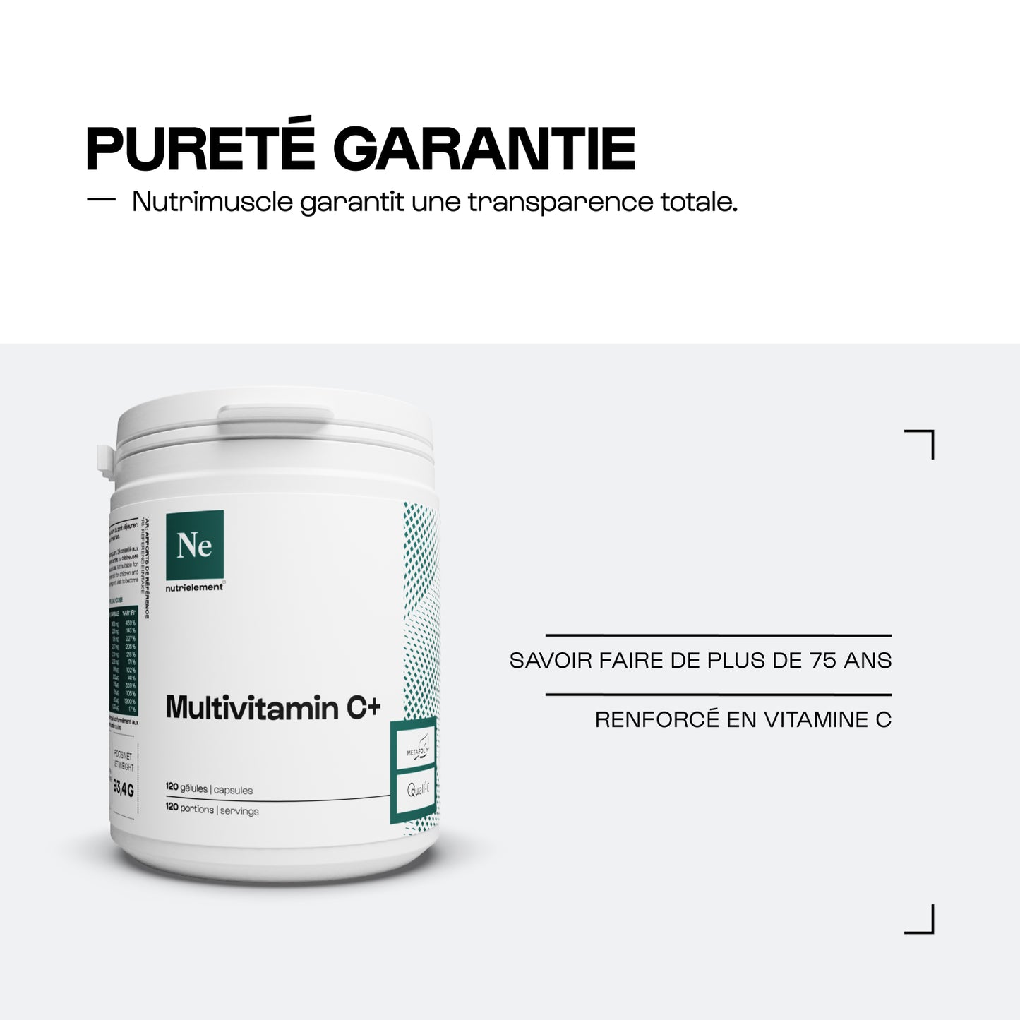 Multivitamines C+ en gélules