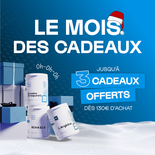 Le père noël est déjà passé chez Nutrimuscle !