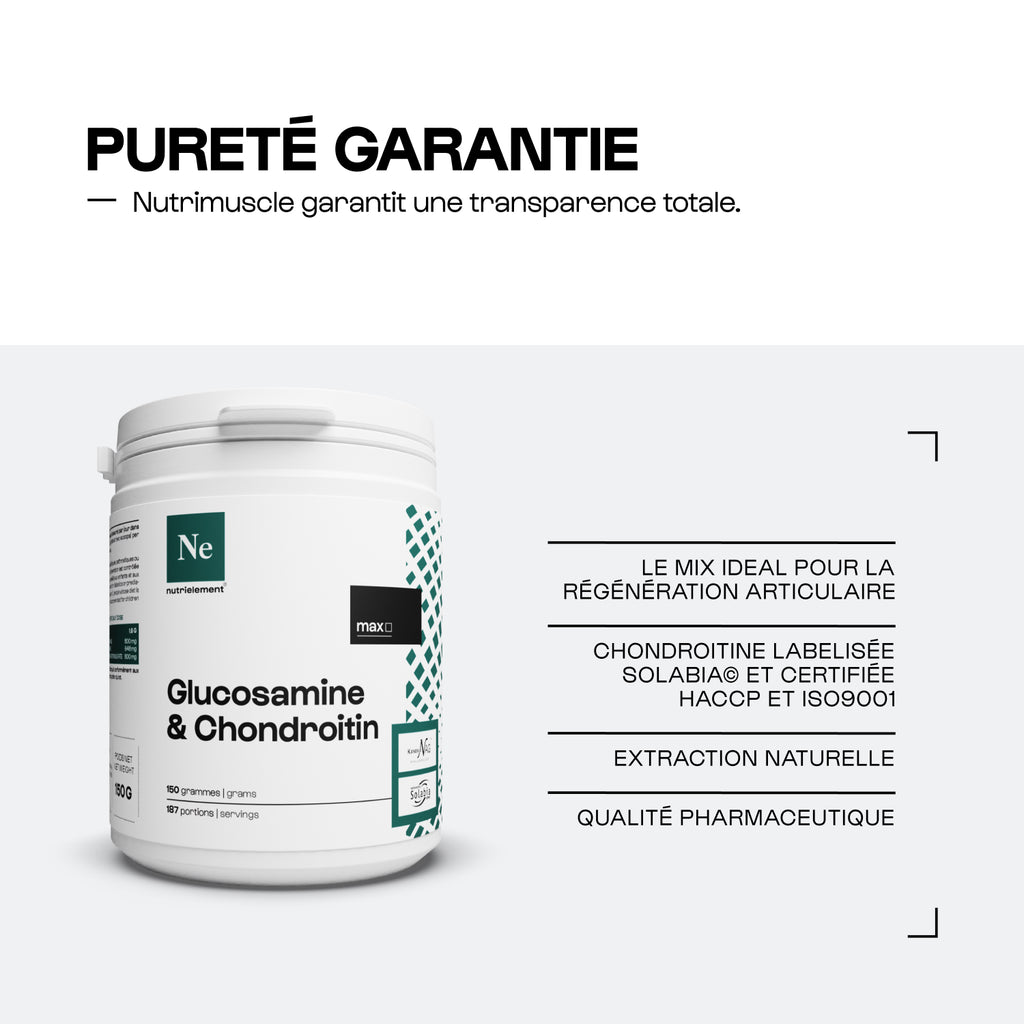 Mescola glucosamina + condroitina in polvere