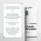 Mix pancakes protéinés au chocolat