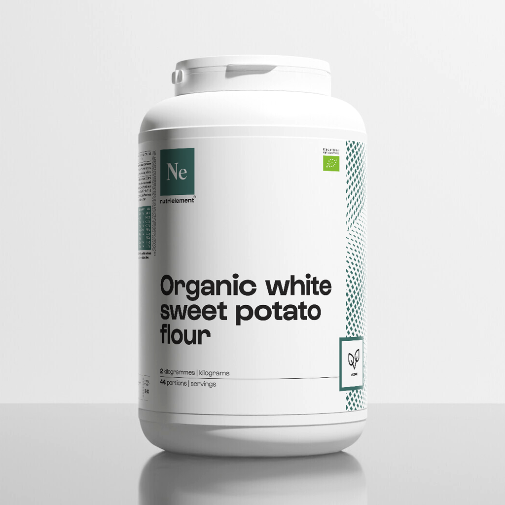 Farina di patate dolci bianche biologiche