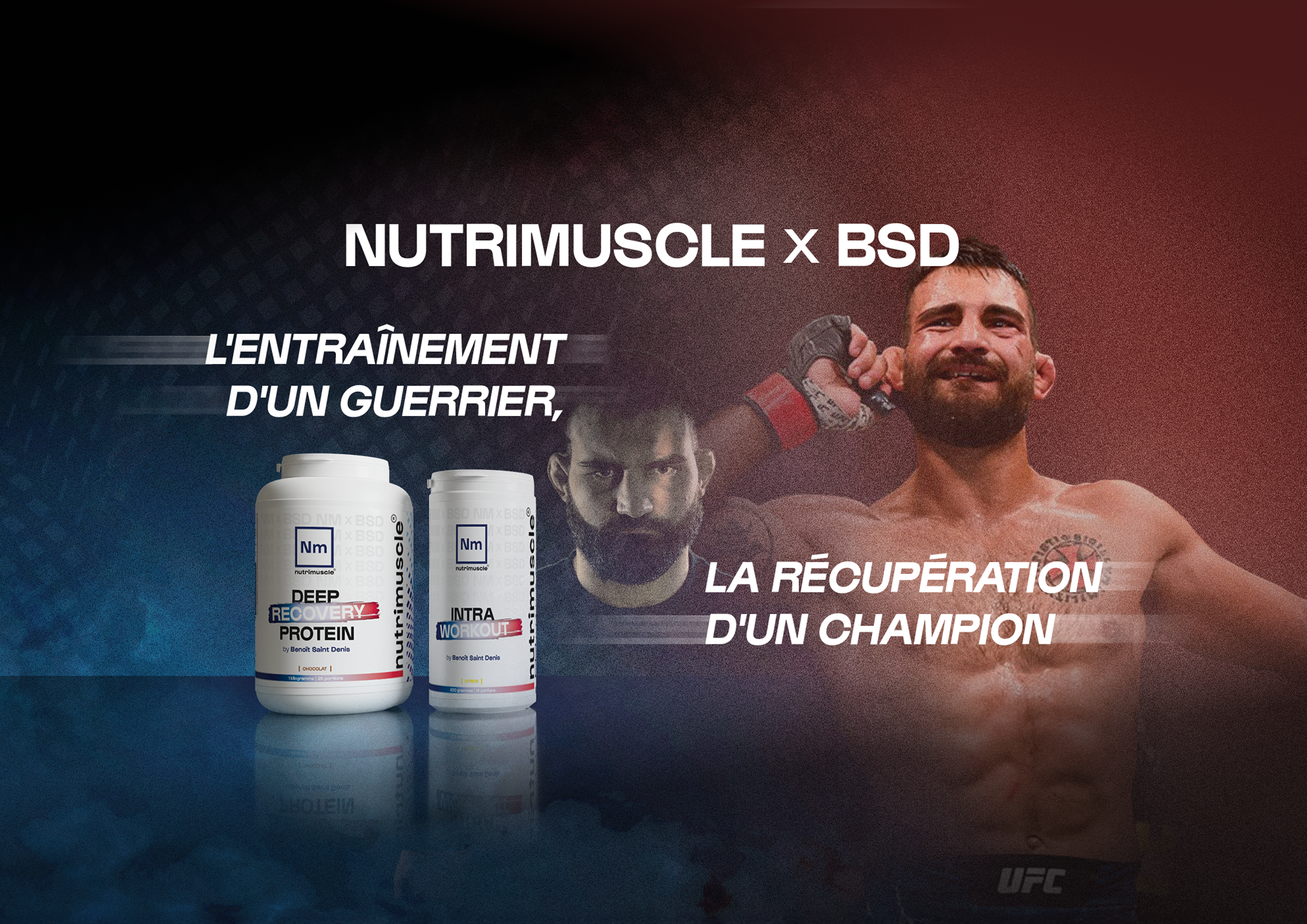 Nutrimuscle x Benoît Saint Denis
