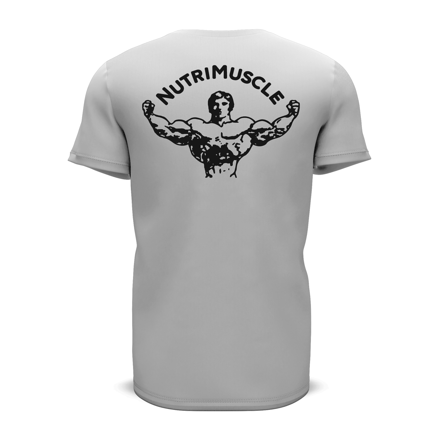 T-shirt bianca Nutrimuscle