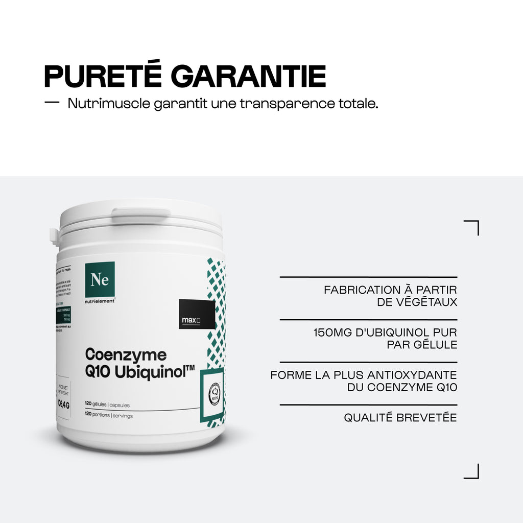 Ubiquinolo Q10 in capsule