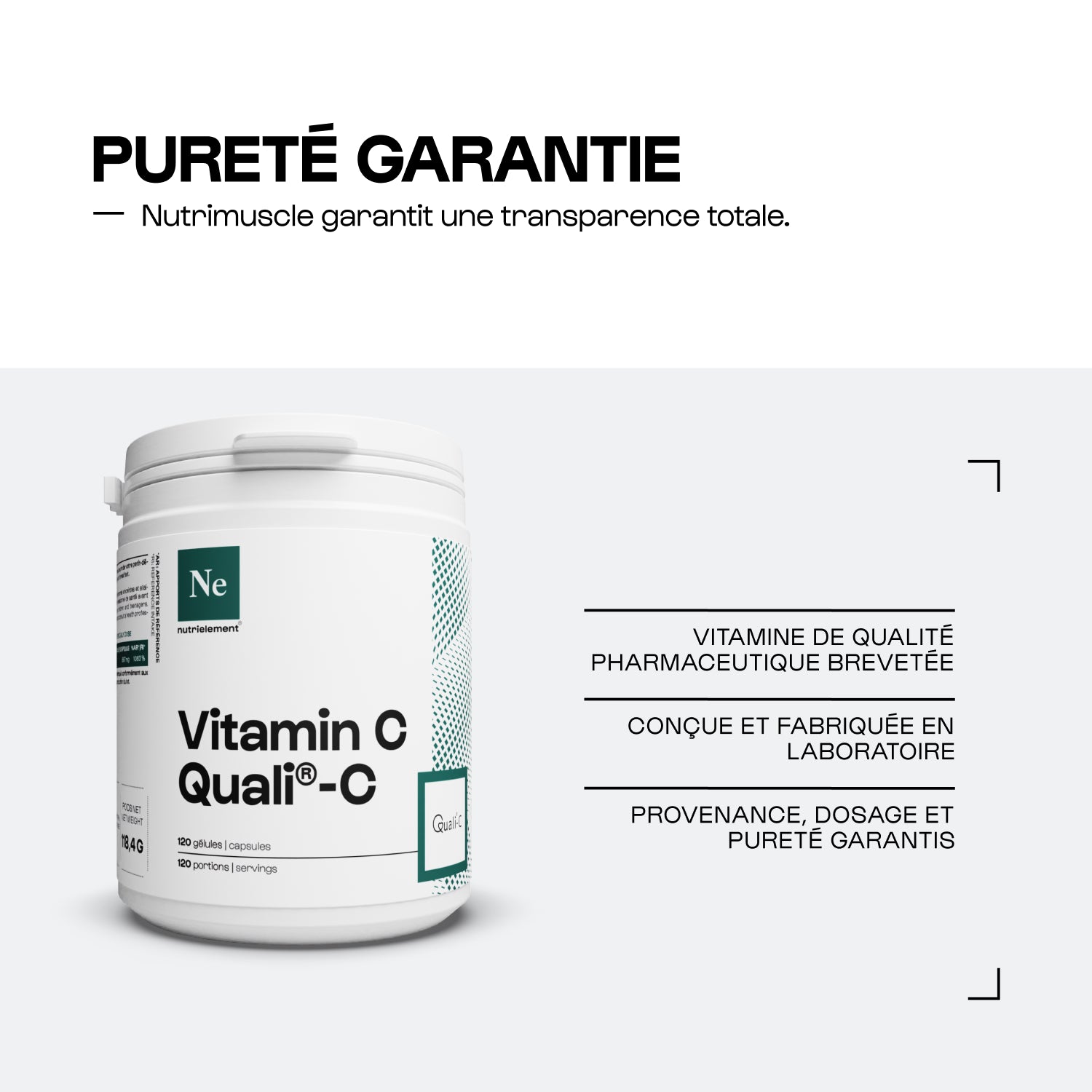 Vitamine C Quali®C en gélules